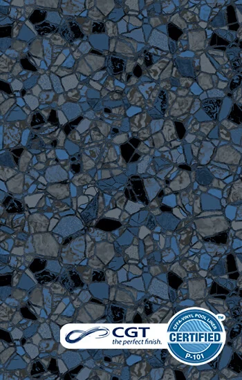 Butterfly Aqua Shimmer pool liner