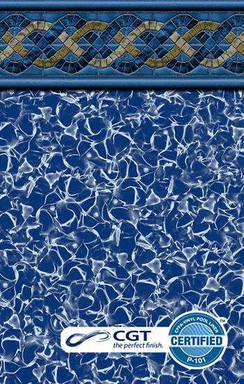 Cambridge Aquarius pool liner pattern