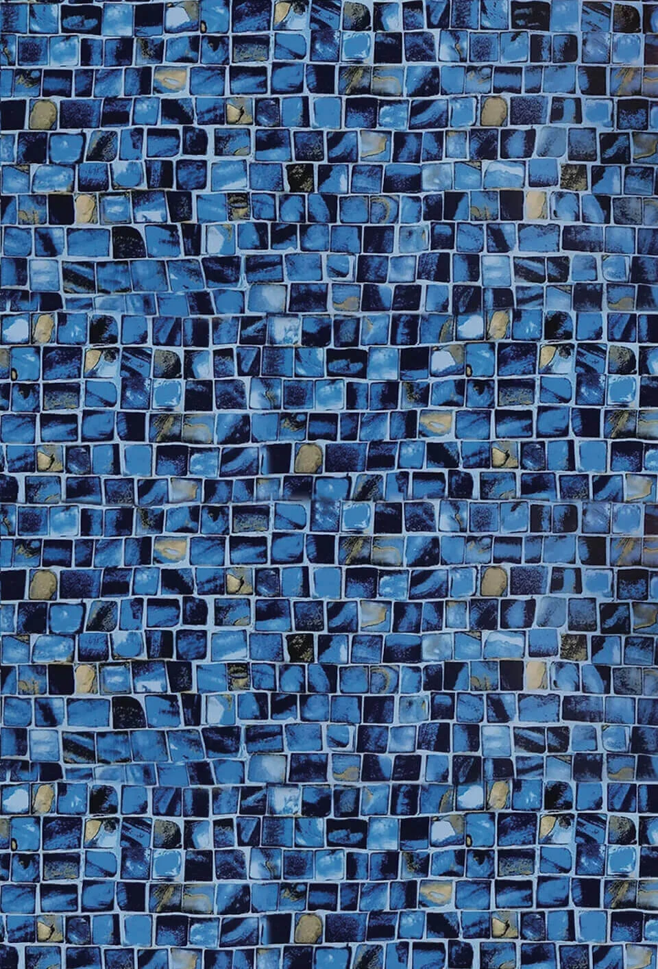 Cobalt blue pool liner inground Quebec