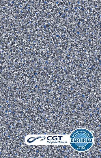 Ocean Midnight deep blue pool liner